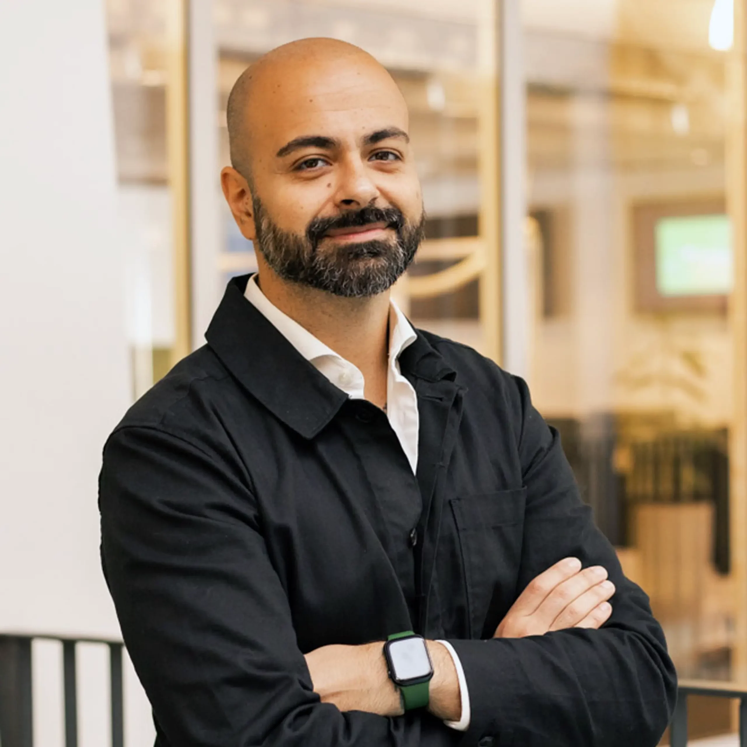 Photo de presse de Ramtin Jahangiri. DRH chez Telavox.